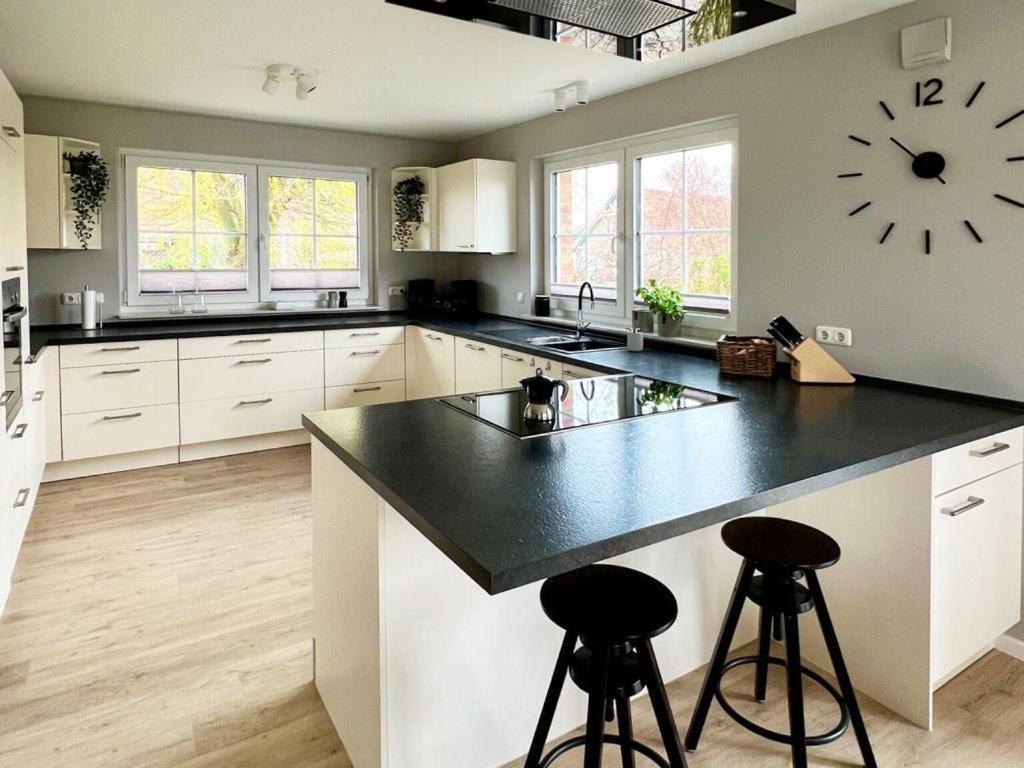 "Sonnenliebe" Ferienhaus Groß Schwansee المظهر الخارجي الصورة